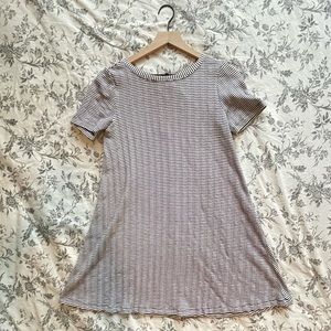 LOFT Tie Back T-Shirt Dress